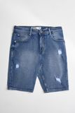 Quần Short Jean Rách Form Regular 2307013
