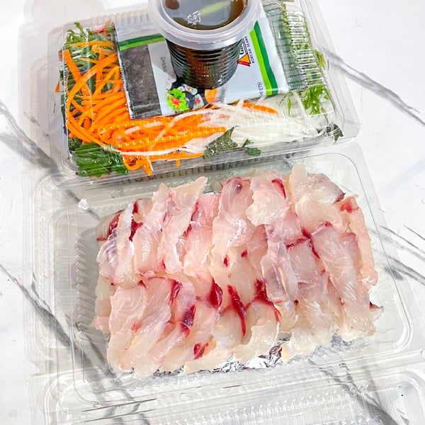  Sashimi Cá Bò Giáp 