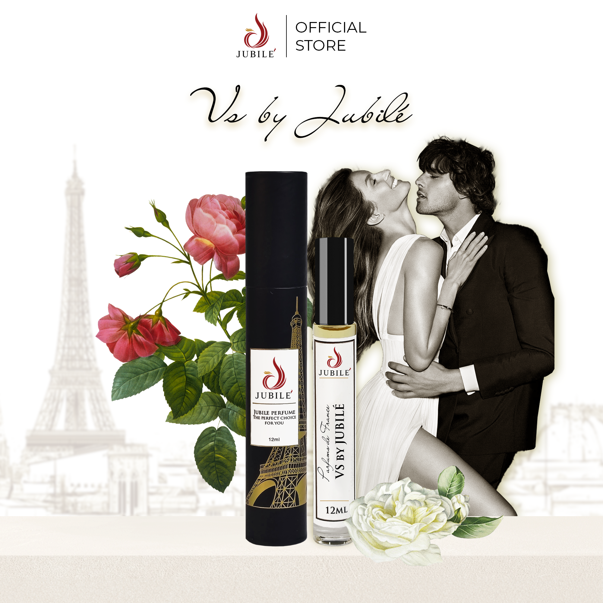 Vs by Jubilé - Tinh Dầu Nước Hoa Pháp Cao Cấp 12ml Lăn