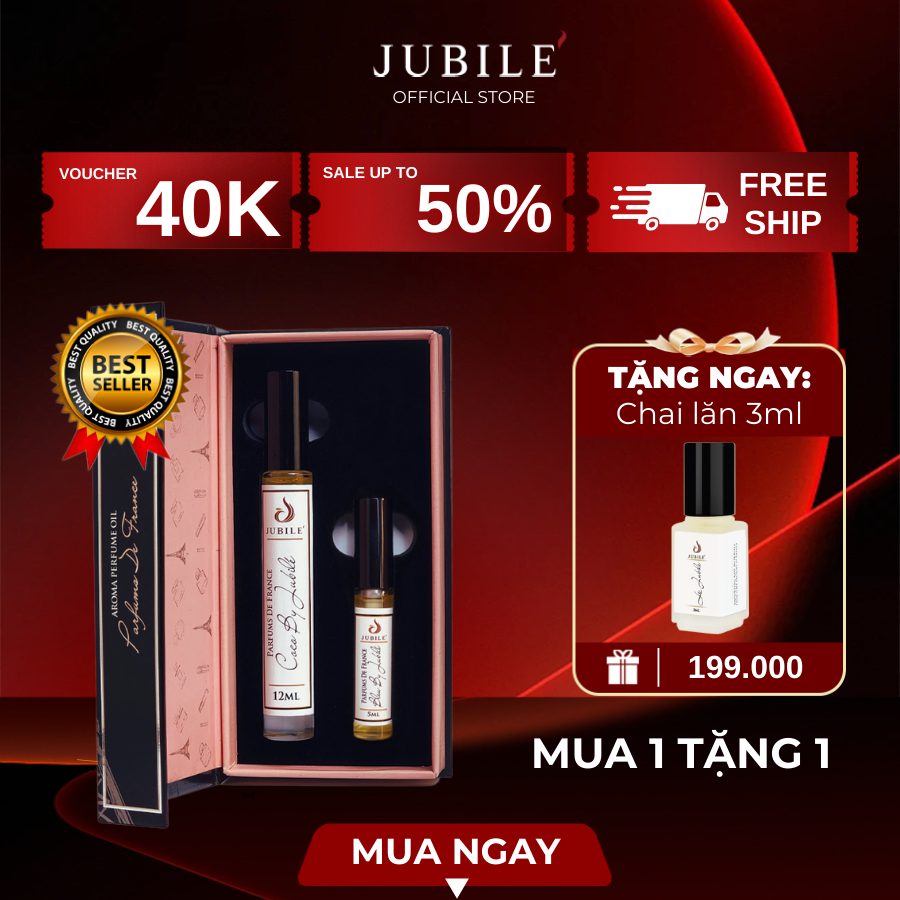 Sexy Girl by Jubilé - Tinh Dầu Nước Hoa Pháp Cao Cấp