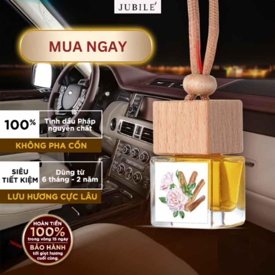 Aroma Velvet Rose - Tinh dầu treo khuếch tán thiên nhiên Pháp 10ml