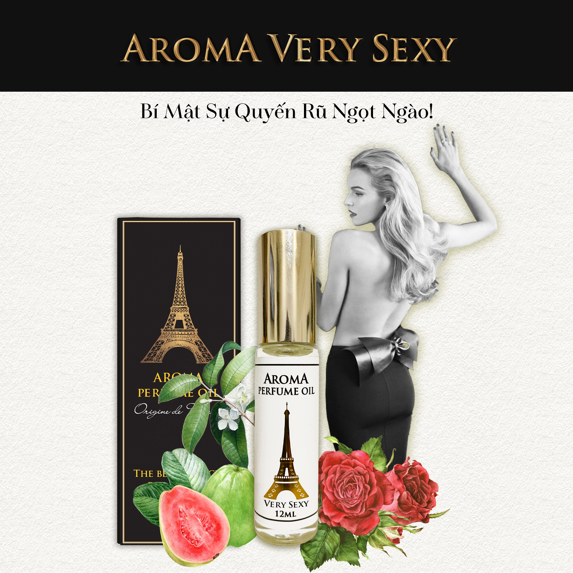 Aroma Very Sexy – Tinh dầu nước hoa Pháp Nữ