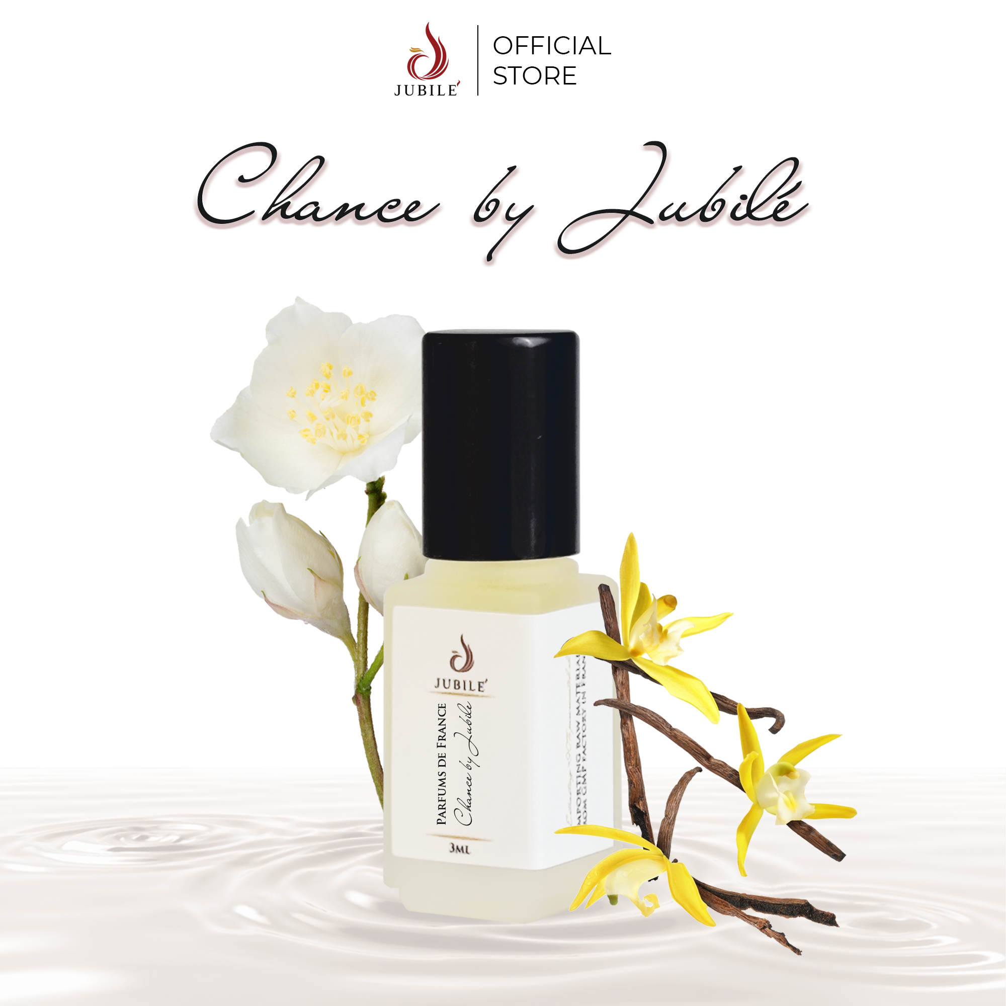 Chance by Jubilé - Tinh Dầu Nước Hoa Cao Cấp Mini Size 3ml Lăn