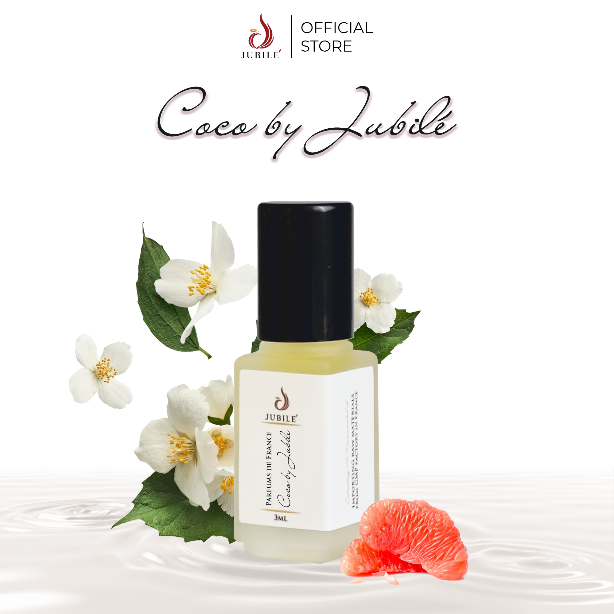 Coco by Jubilé - Tinh Dầu Nước Hoa Pháp Cao Cấp Mini Size 3ml