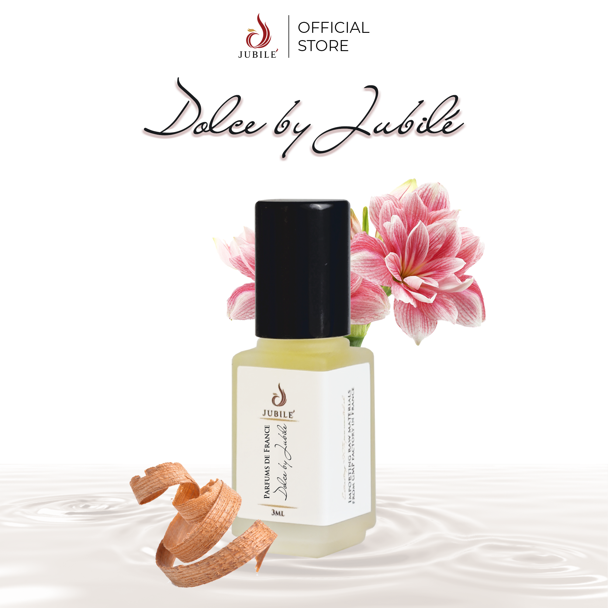 Dolce by Jubilé - Tinh Dầu Nước Hoa Pháp Cao Cấp Mini Size 3ml Lăn