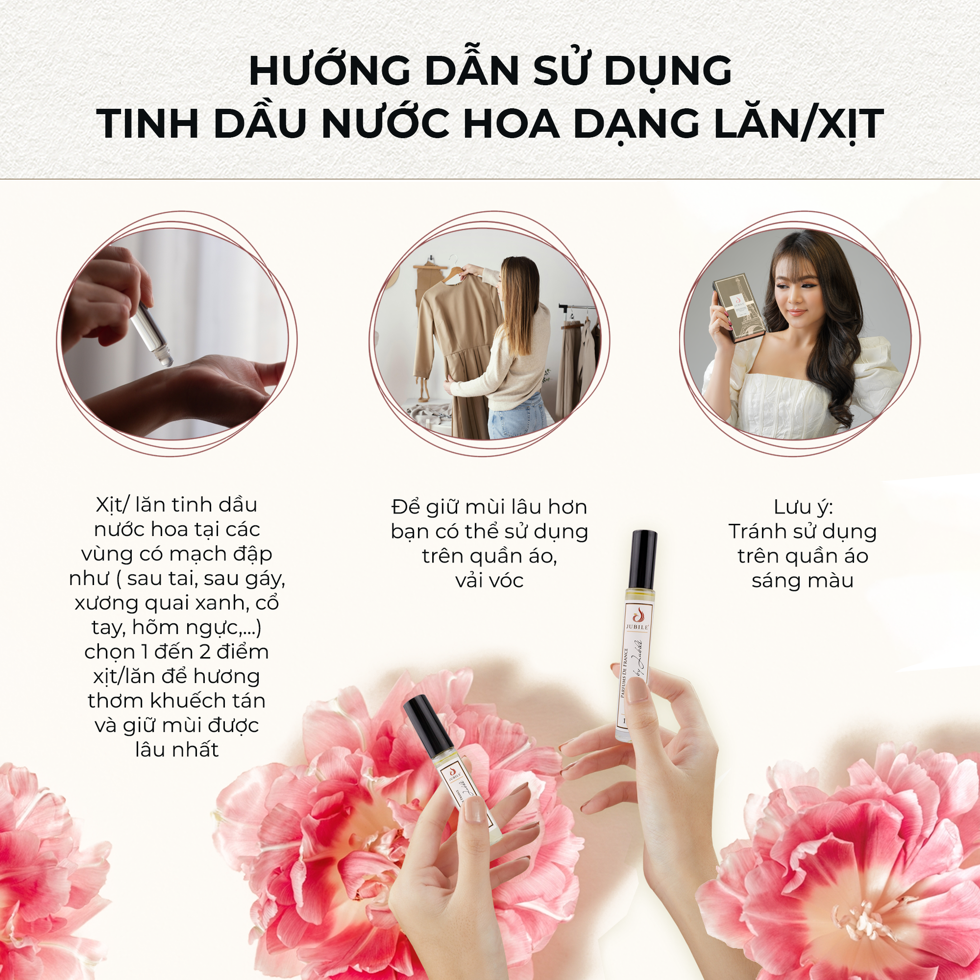 Miss by Jubilé - Tinh Dầu Nước Hoa Pháp Cao Cấp 12ml Lăn