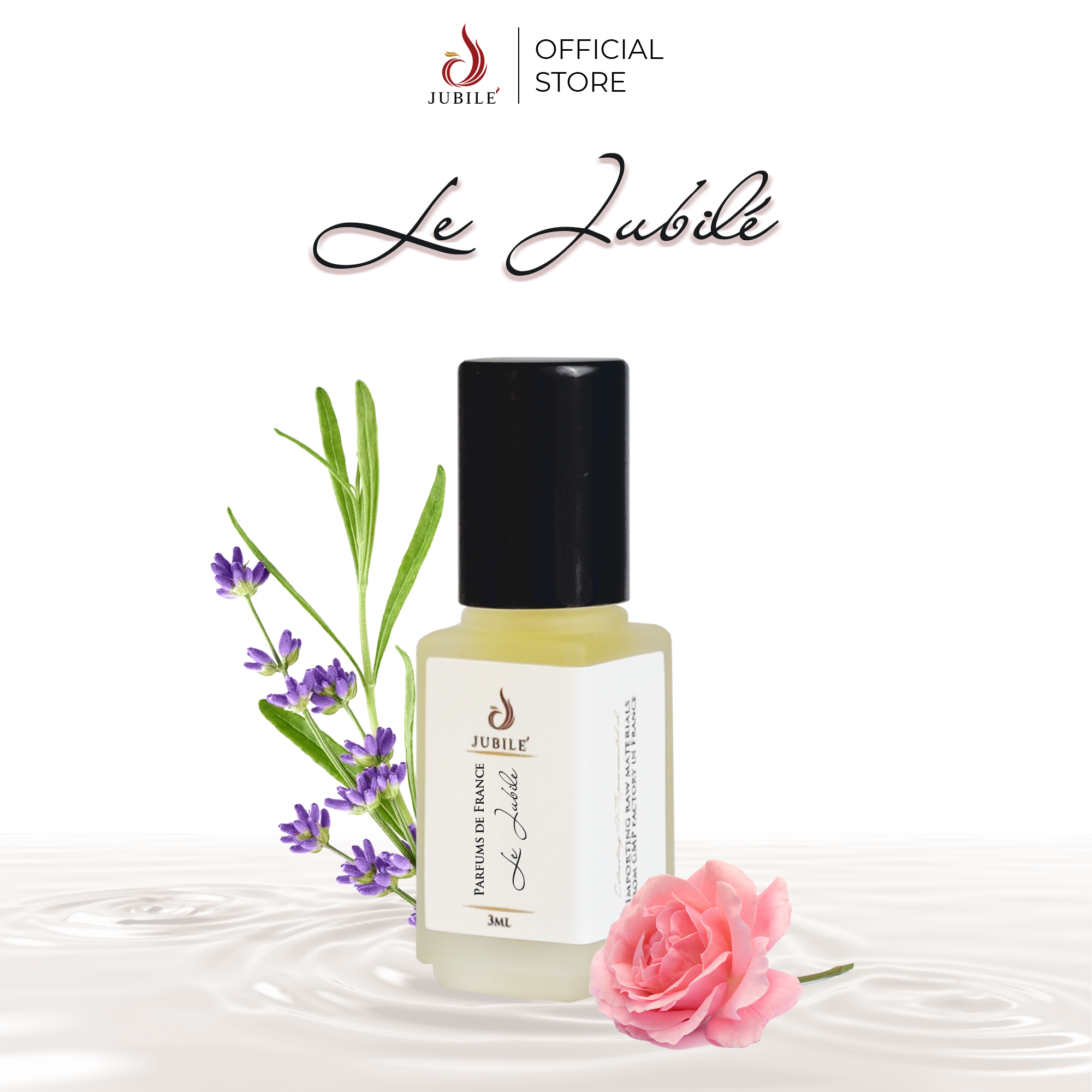 Le Jubilé - Tinh Dầu Nước Hoa Pháp Cao Cấp Mini Size 3ml Lăn