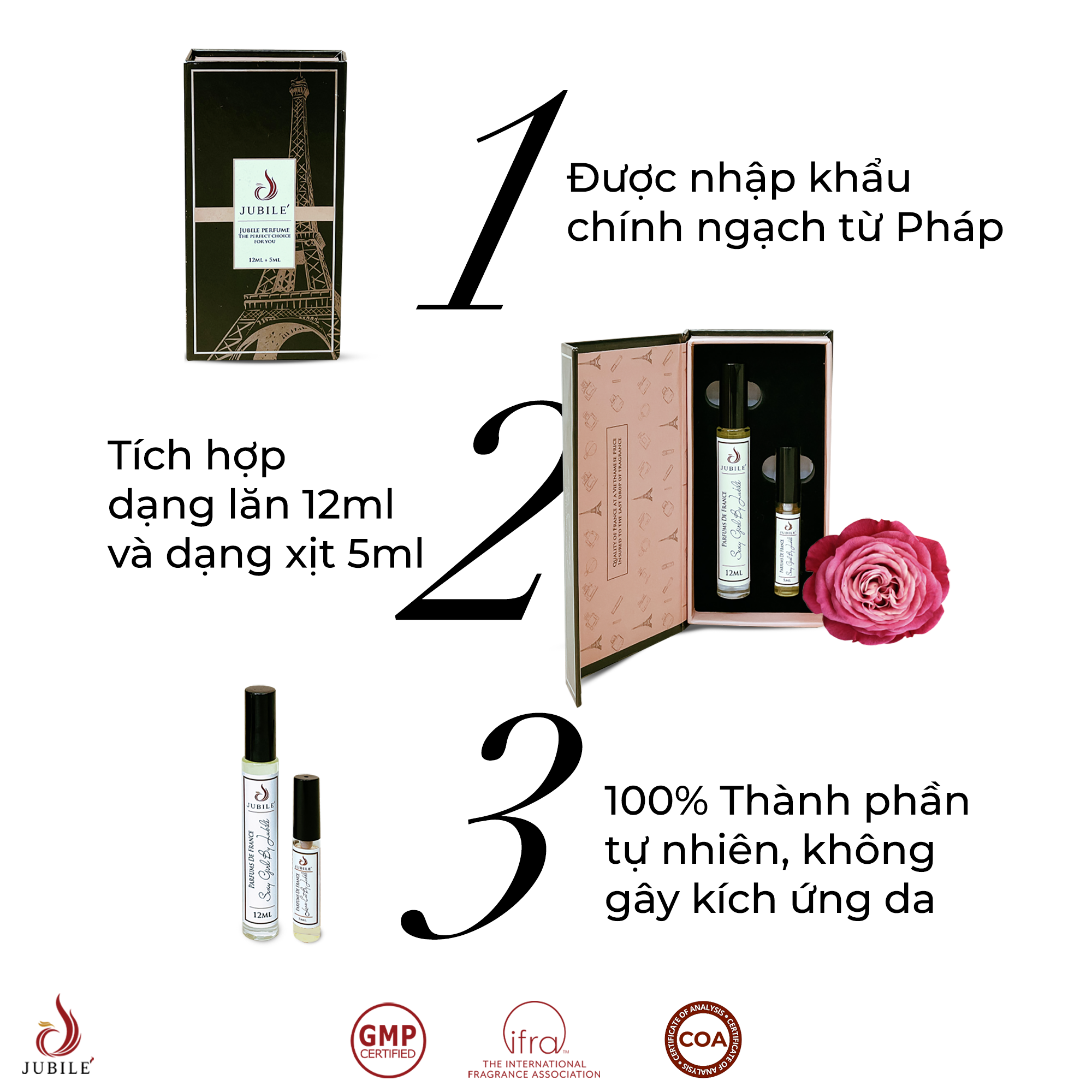 Le Jubilé - Tinh Dầu Nước Hoa Pháp Cao Cấp