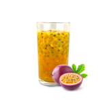 Passion fruit pulp with seeds