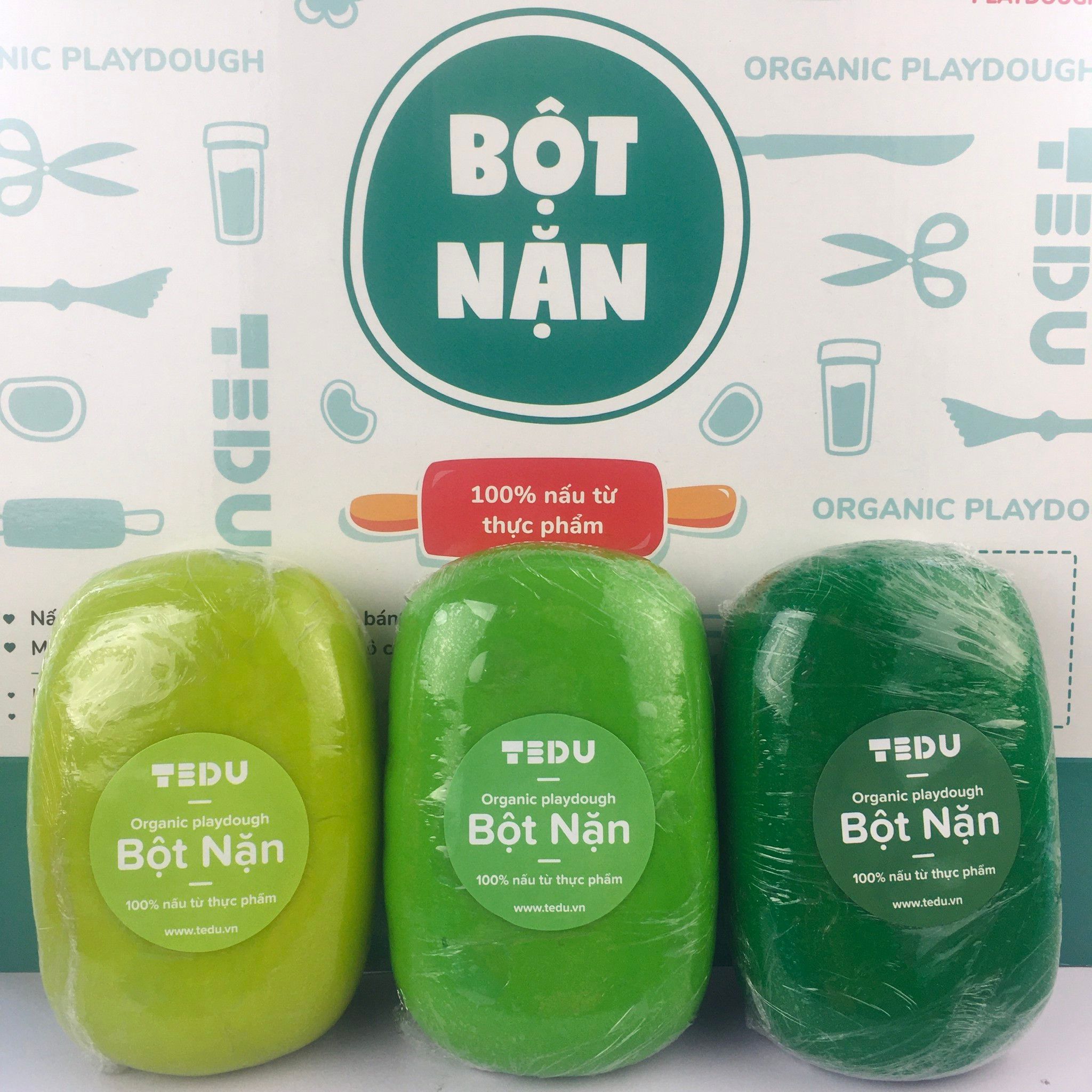 Bột nặn hộp 490gr - Bột nặn an toàn TEDU