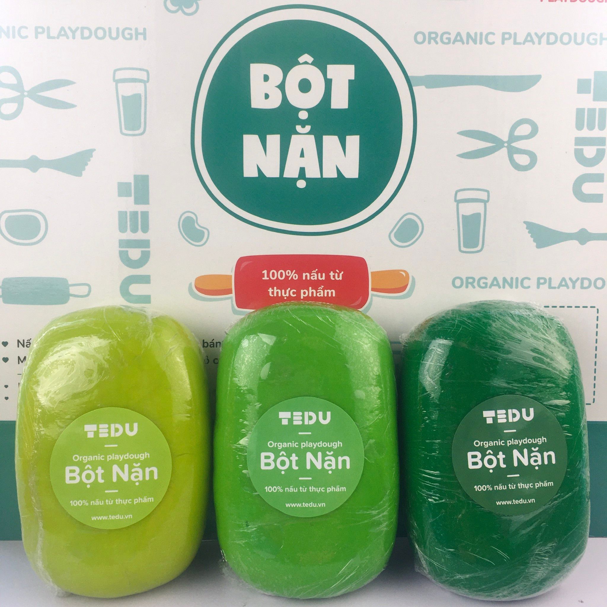  Bột nặn hộp 490gr - Bột nặn an toàn TEDU 