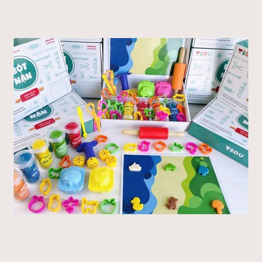 295-06 Thế giới tí hon - Combo quà tặng Bột nặn an toàn TEDU