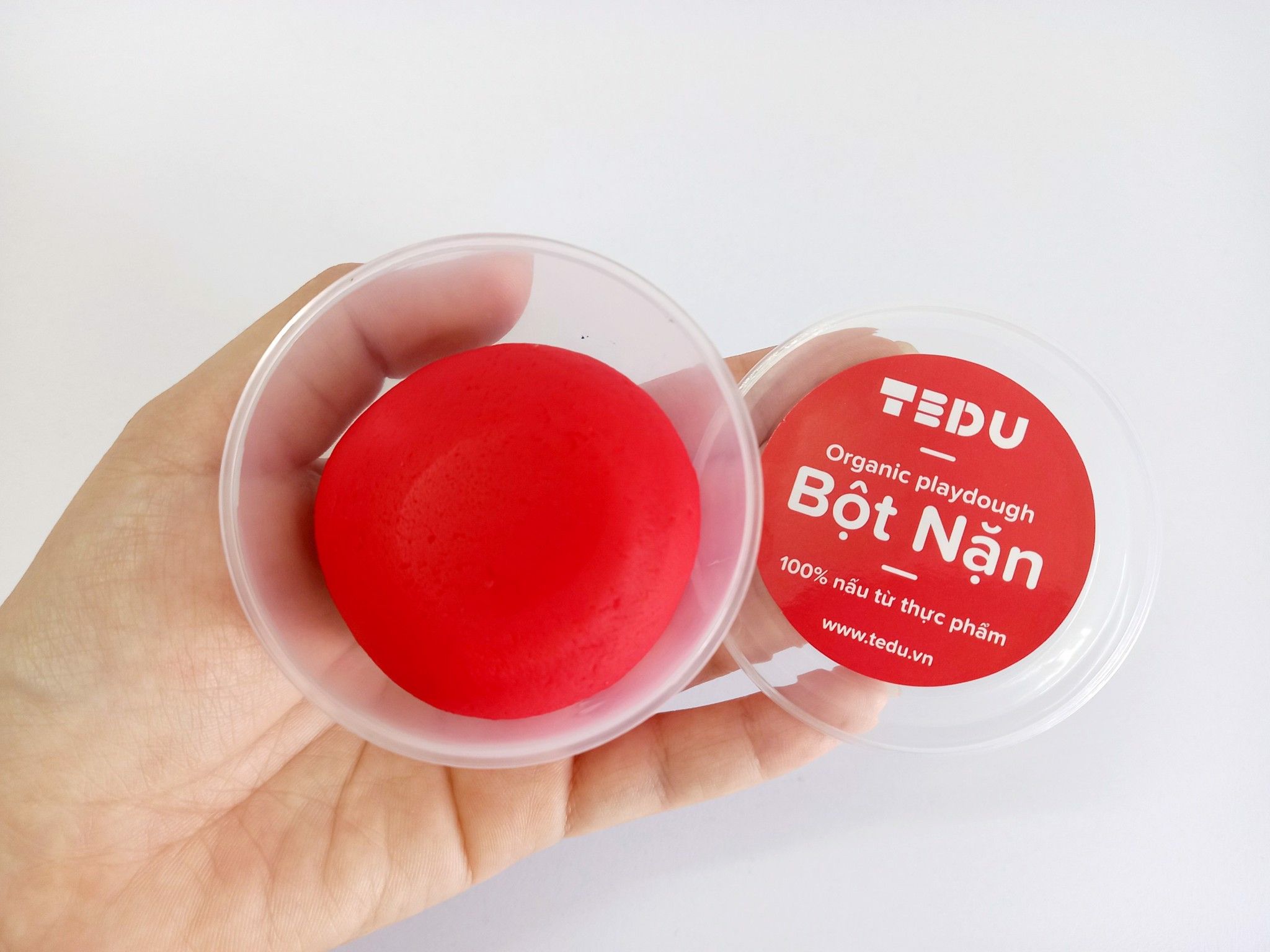 Bột nặn Set 5 (hủ 70gr) - Bột nặn an toàn TEDU