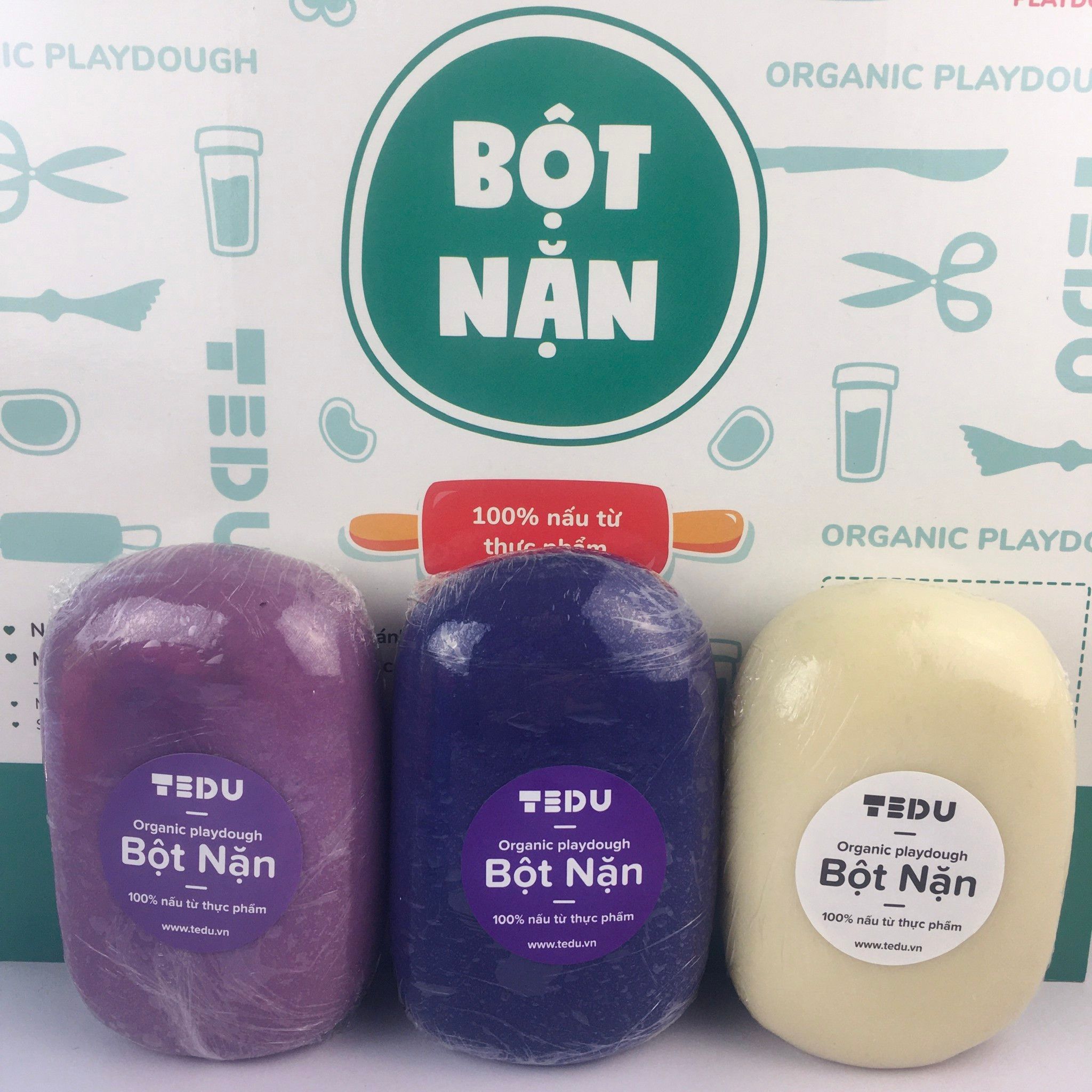 Bột nặn hộp 490gr - Bột nặn an toàn TEDU