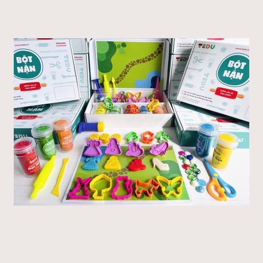 295-11 Cô gái sành điệu - Combo quà tặng Bột nặn an toàn TEDU