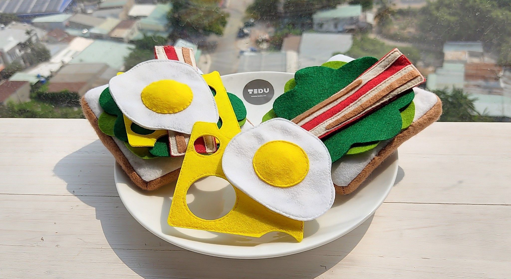 Combo Breakfast - Đồ chơi vải nỉ TEDU