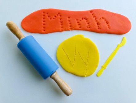 Dụng cụ nặn 5 món chơi kèm bột nặn an toàn TEDU