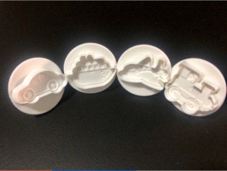 Khuôn Giao thông lò xo chơi kèm bột nặn an toàn TEDU