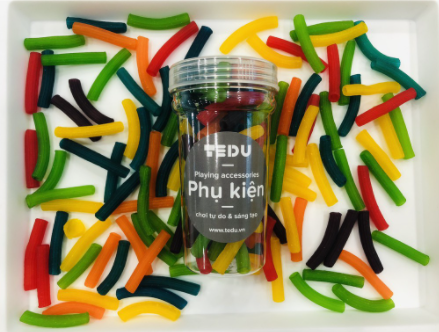 Nui màu chơi kèm bột nặn an toàn TEDU