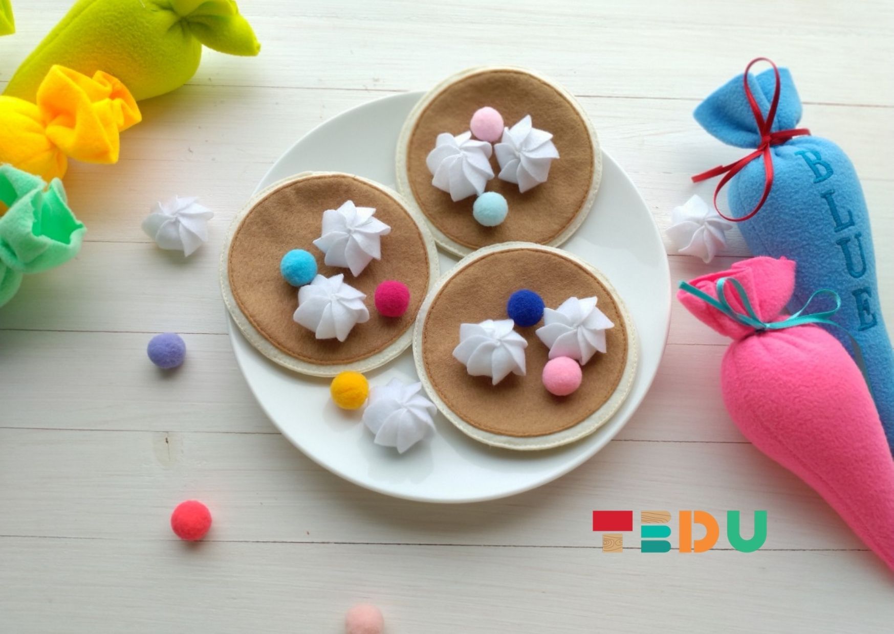 Combo Pancake - Đồ chơi vải nỉ TEDU