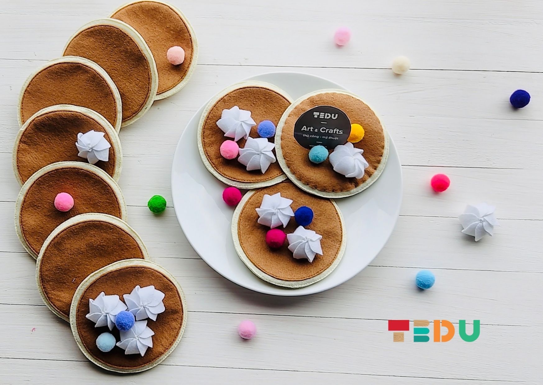 Combo Pancake - Đồ chơi vải nỉ TEDU