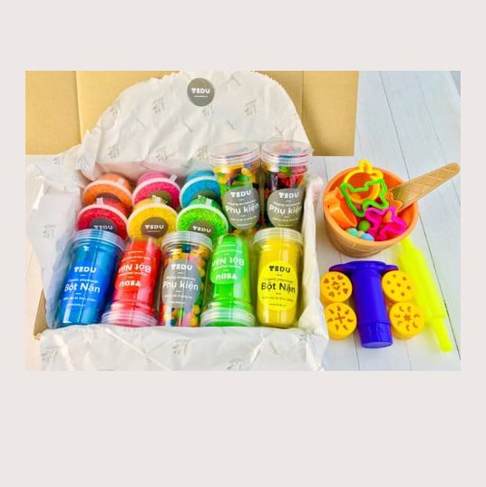 Combo Sáng tạo 310 Bột nặn an toàn TEDU