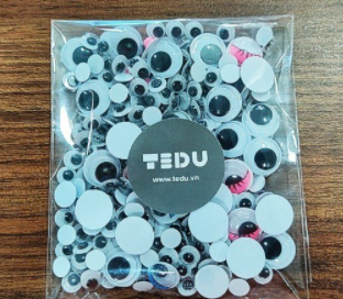  Túi mắt - Phụ kiện chơi kèm bột nặn an toàn TEDU 