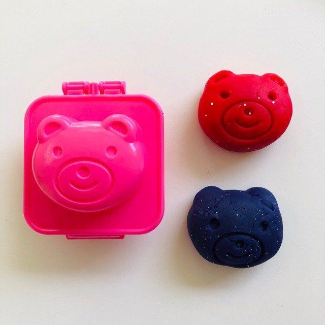 Khuôn 3D chơi kèm bột nặn an toàn TEDU