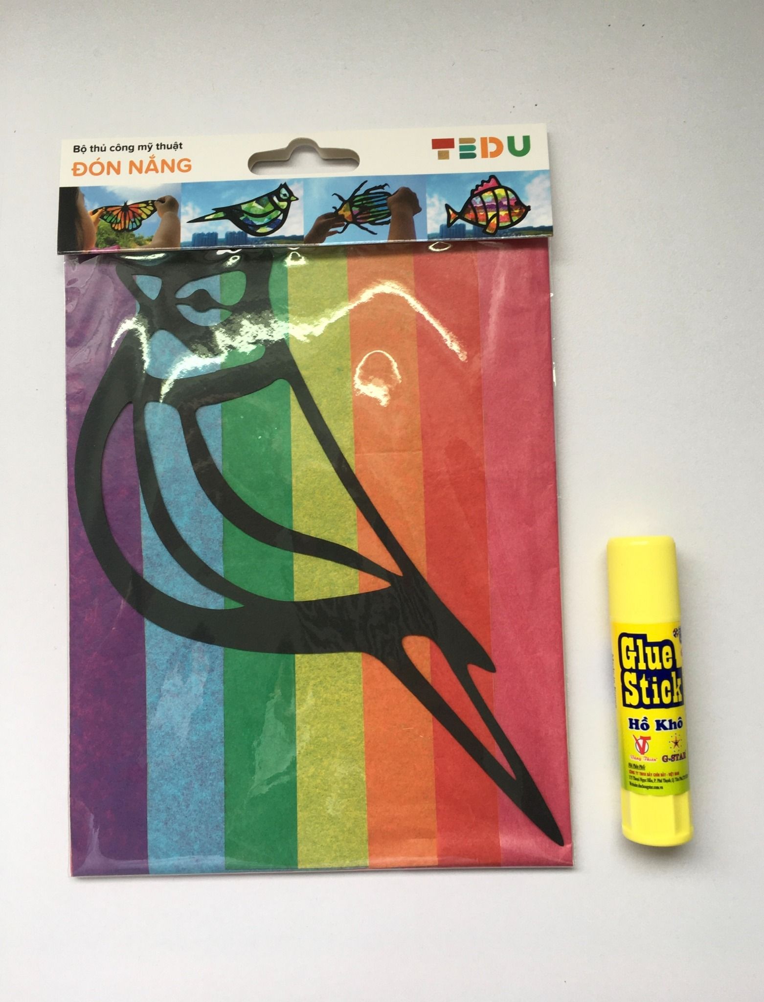 Bộ Đón nắng Chim sâu - Đồ chơi thủ công mỹ thuật TEDU