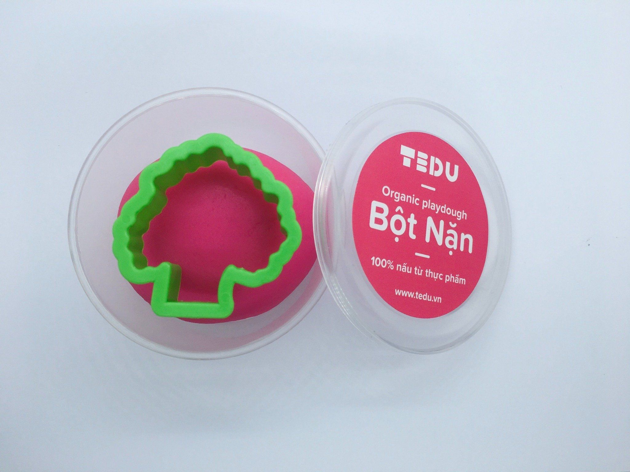 Bột nặn 70gr có khuôn nhí - Bột nặn an toàn TEDU
