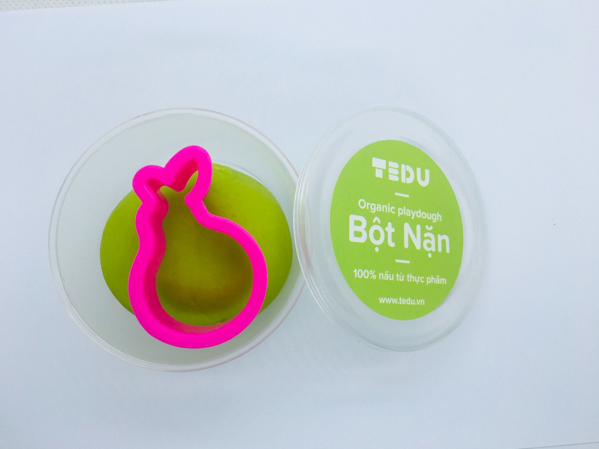 Bột nặn 70gr có khuôn nhí - Bột nặn an toàn TEDU