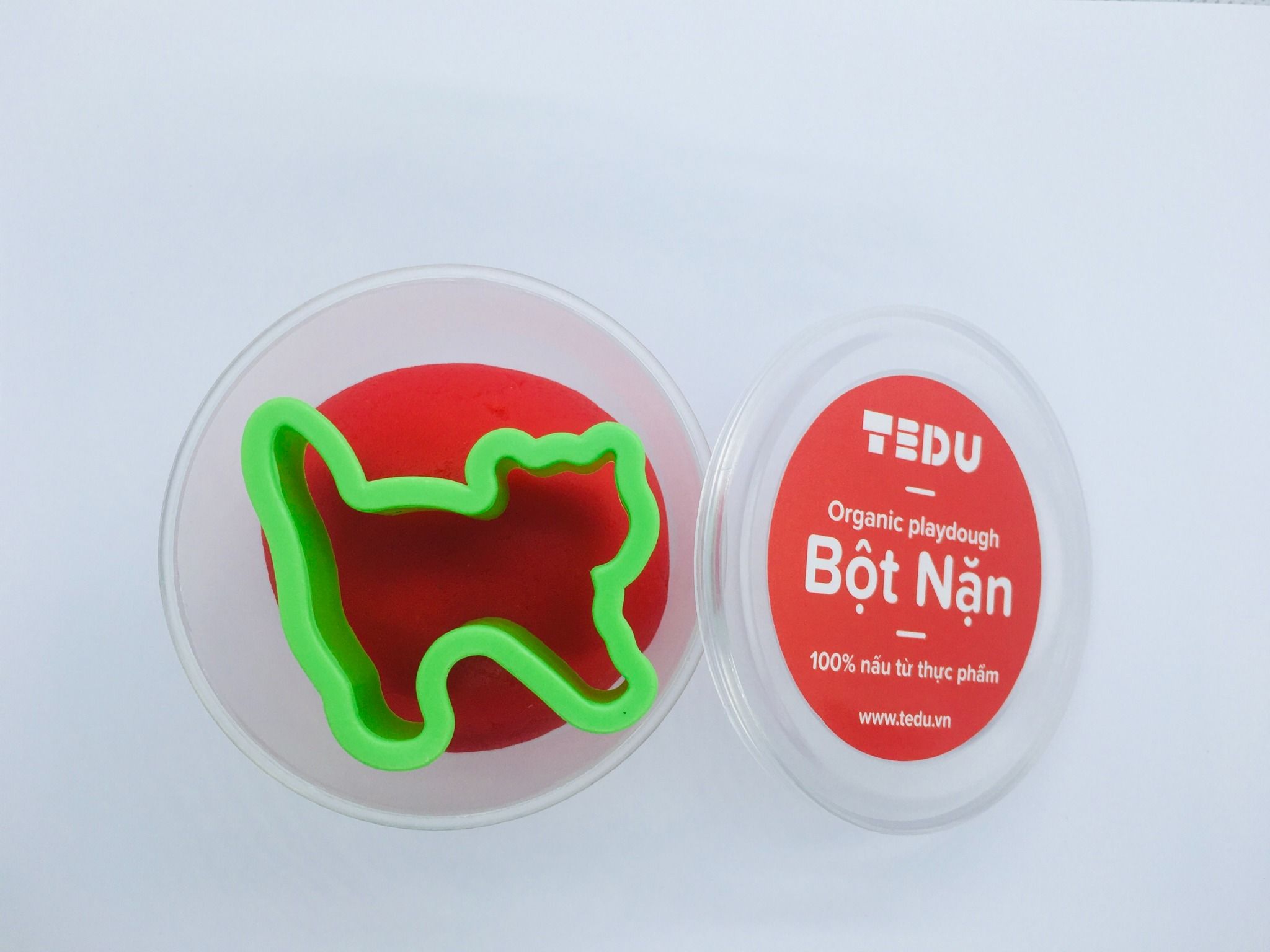  Bột nặn 70gr có khuôn nhí -  Bột nặn an toàn TEDU 