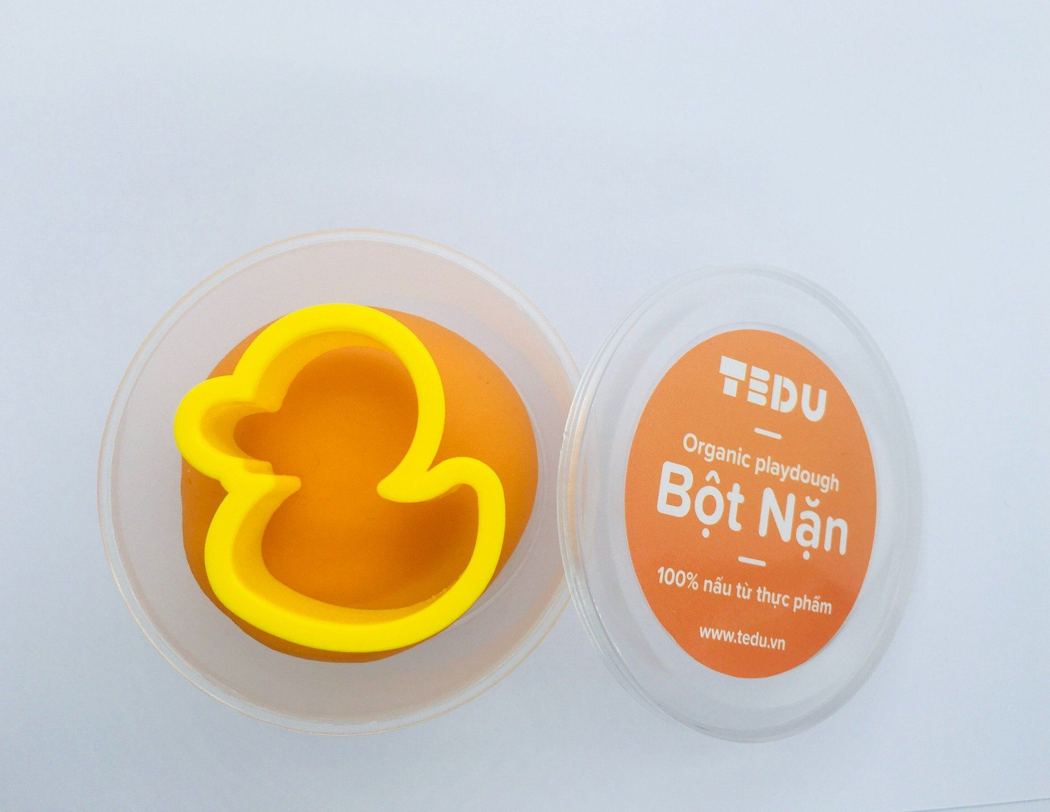  Bột nặn 70gr có khuôn nhí -  Bột nặn an toàn TEDU 