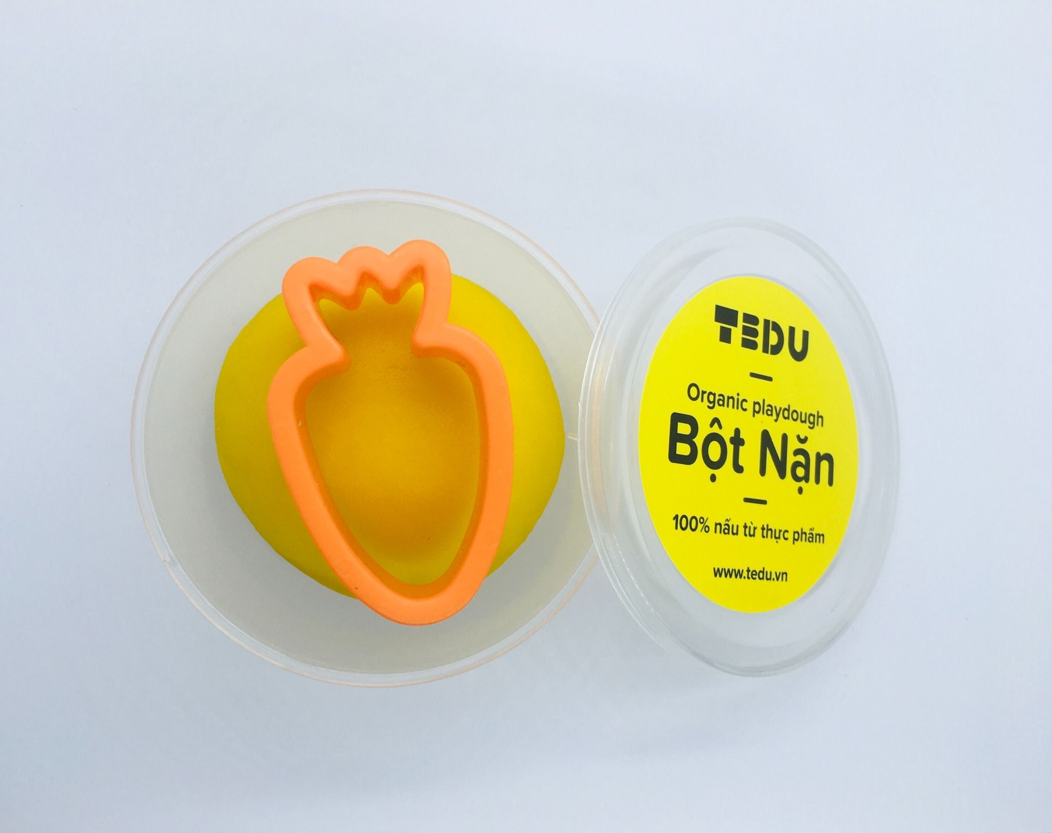 Bột nặn 70gr có khuôn nhí - Bột nặn an toàn TEDU