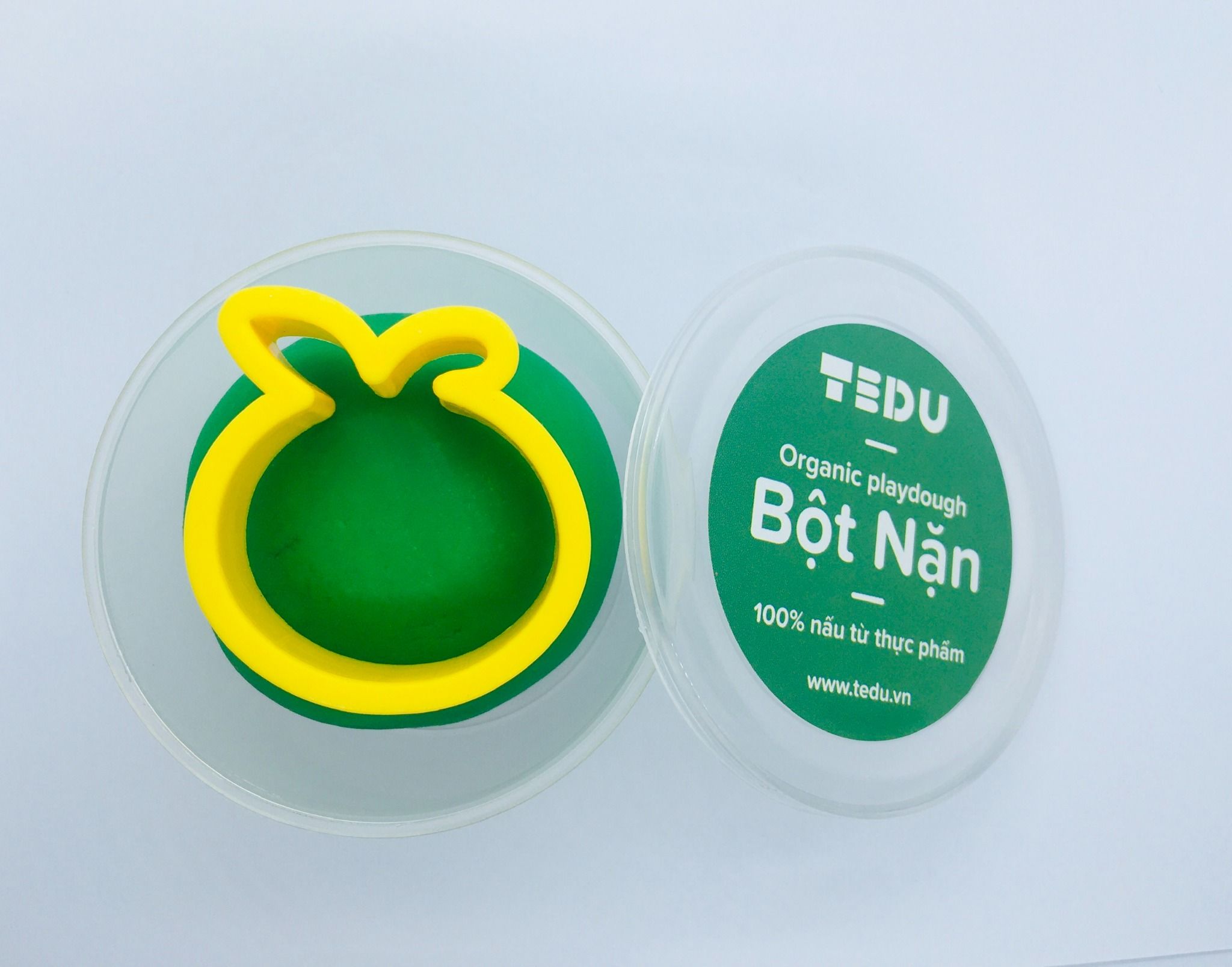  Bột nặn 70gr có khuôn nhí -  Bột nặn an toàn TEDU 