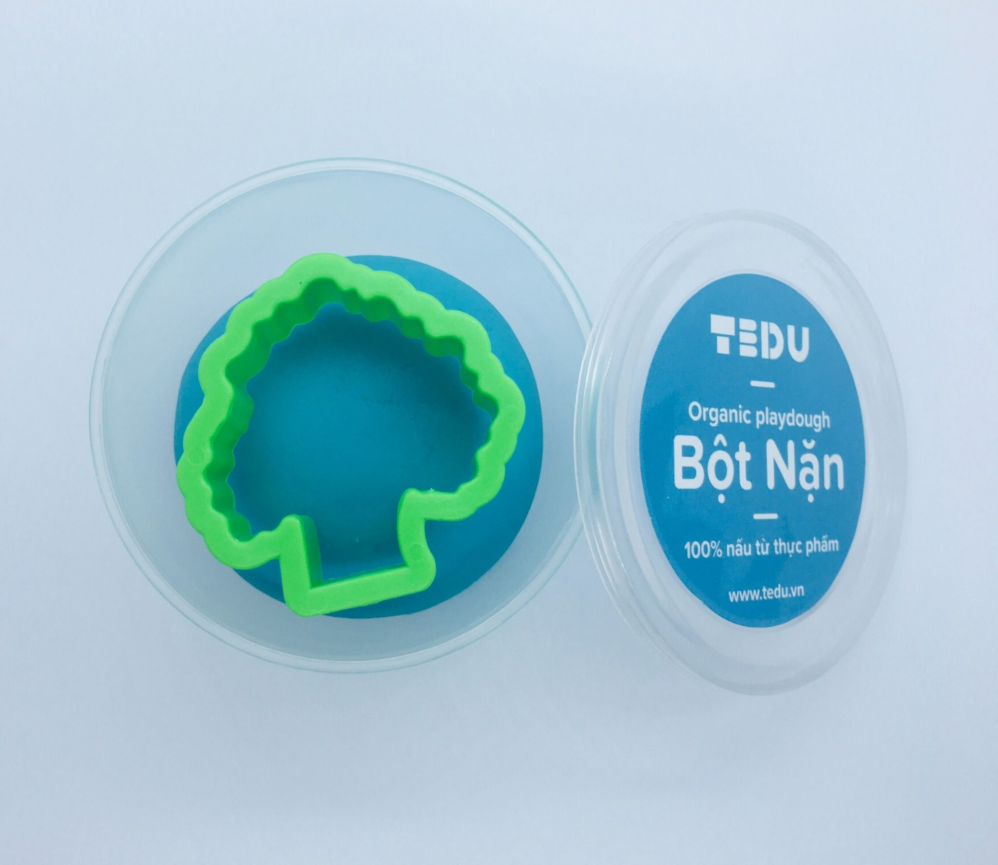 Bột nặn 70gr có khuôn nhí - Bột nặn an toàn TEDU