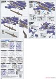 HG 1/100 YF-29 DURANDAL VALKYRIE - MAXIMILIAN JENIUS USE - FULL SET PACK