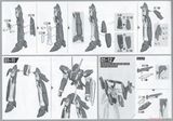 HG 1/100 YF-29 DURANDAL VALKYRIE - MAXIMILIAN JENIUS USE - FULL SET PACK