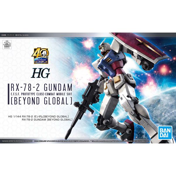 HG 1/144 RX-78-2 GUNDAM - BEYOND GLOBAL