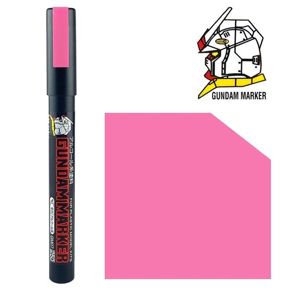 Bút Sơn Mô Hình Gundam Marker - GM14 - Fluorescent Pink