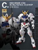 HG IBO 1/144 Gundam Barbatos Solid Clear - Ichiban Kuji Prize C