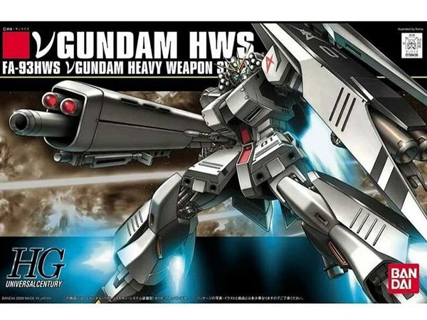 HG UC 1/144 Nu Gundam HWS - Heavy Weapon System