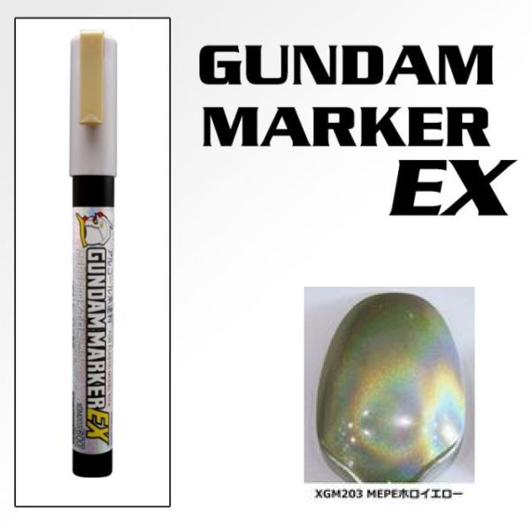 Bút Sơn Mô Hình Gundam Marker EX XGM203 - HOLO YELLOW / M.E.P.E