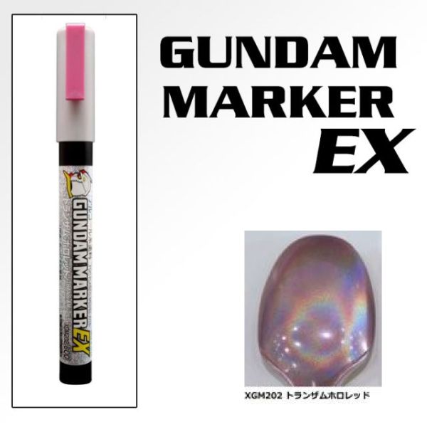 Bút Sơn Mô Hình Gundam Marker EX XGM202 - HOLO RED / TRANS-AM