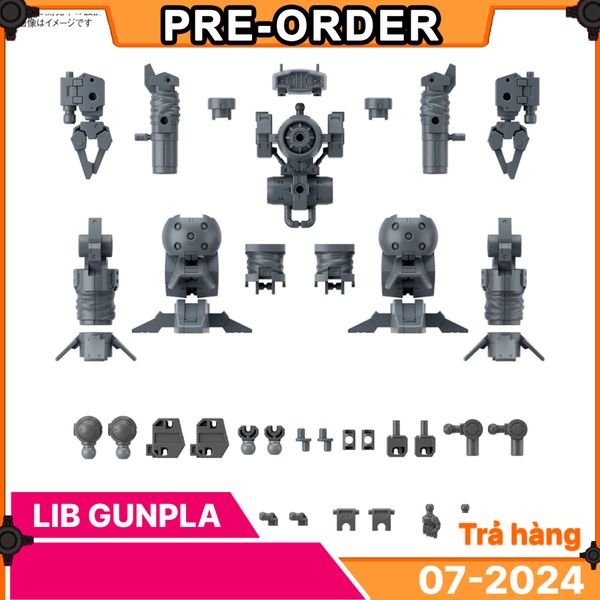 [Pre-order] - Trả hàng 2024 tháng 07 - 30MM 1/144 OPTION PARTS SET 16 - ARM / LEG UNIT 1 - Giá Order: 210k