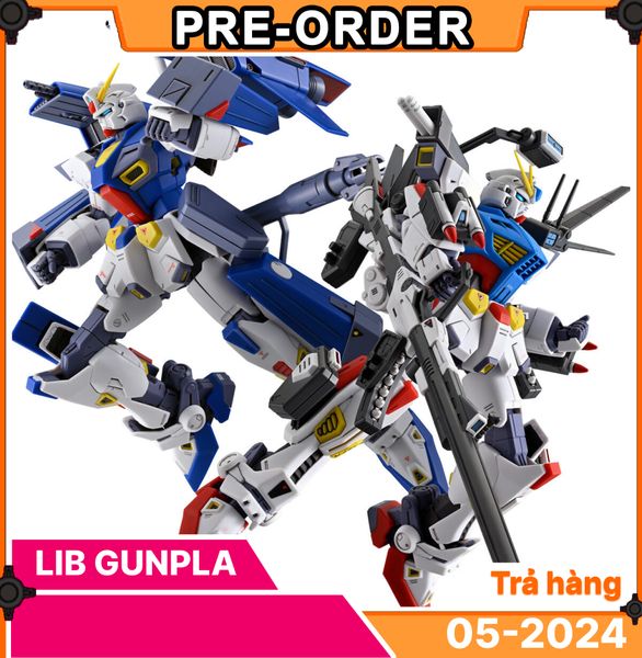 [Pre-order] - 2024 tháng 05 MG 1/100 Gundam F90 Mission Pack A Type & L Type - Giá Order: 810.k