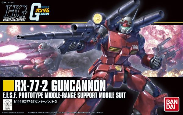 HG UC 1/144 RX-77-2 Guncannon Revive