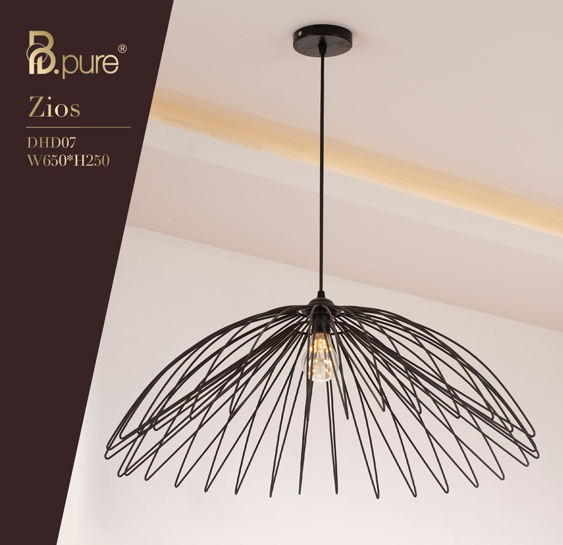 Đèn thả hiện đại ZIOS-DHD07