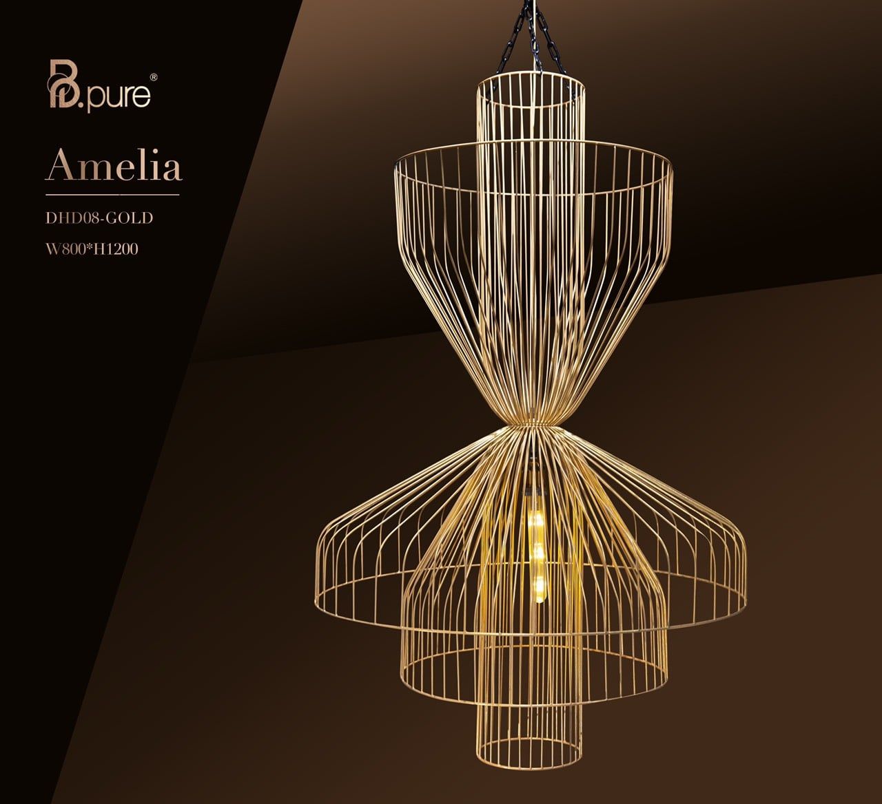 Đèn Trang Trí Hiện Đại AMELIA DHD08