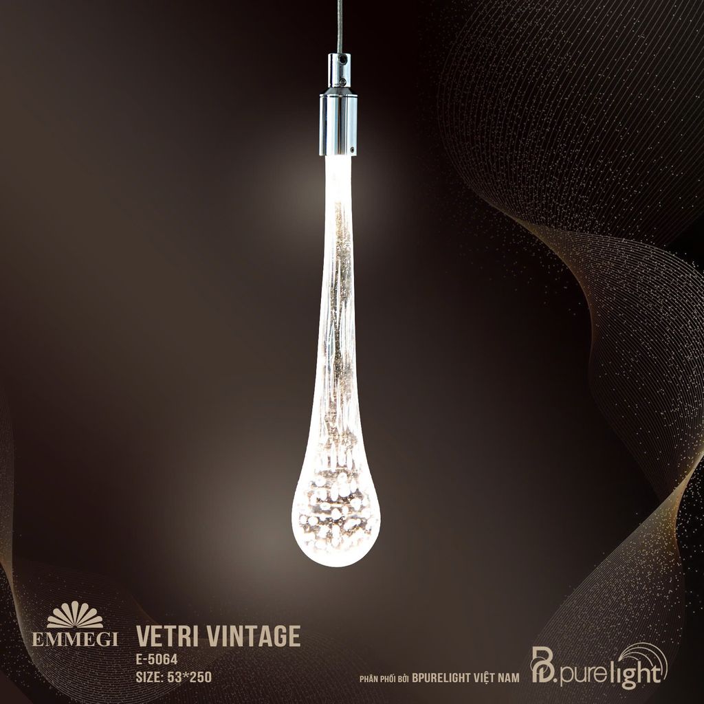 Đèn trang trí - VETRI VINTAGE - E-5064